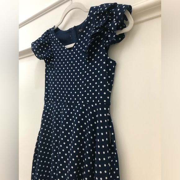 Speechless Kids’ Polka Dot Belted Maxi Dress - Picture 13 of 16